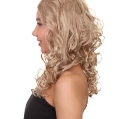 HPO Blonde Bombshell Womens Wig | Fashion Glamour Cosplay Halloween Wig | Premium Breathable Capless Cap Men's