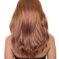 HPO Supermodel Womens Wig | Natural Looking Glamour Gold Blonde Wig | Premium Breathable Capless Cap Men's