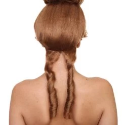 HPO Womens French Colonial Historical Wig | Auburn Cosplay Wigs | Premium Breathable Capless Cap