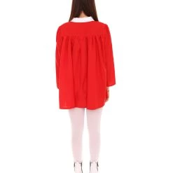 HPO Adult Women's Sleeves Dress Celebrity Costume | Red Cosplay Costume