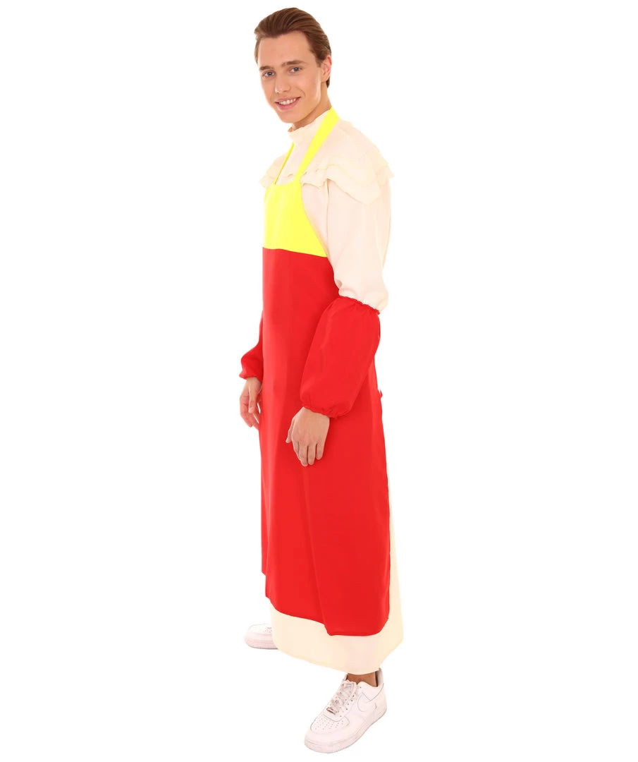 HPO Adult Men's Lab Technician TV/Movie Costume | Multi Cosplay Costume