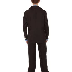 HPO Adult Men's Pirate Suit Costume | Black Cosplay Costume