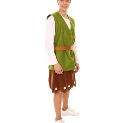 HPO Women's Cosplay Adventurous Elf Costume | Dark Green Color