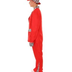 HPO Adult Men's Sweet Daddy Pimp Vintage Costume | Red Halloween Costume