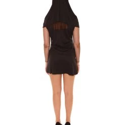 HPO Adult Women's Sexy Nun Religious Costume | Black Cosplay Costume
