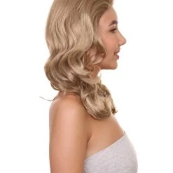 HPO Women's TV Movie Character Wig | Dark Blonde Wigs | Premium Breathable Capless Cap