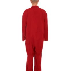 HPO Adult Men's Masked Madman Costume | Brown Cosplay Costume