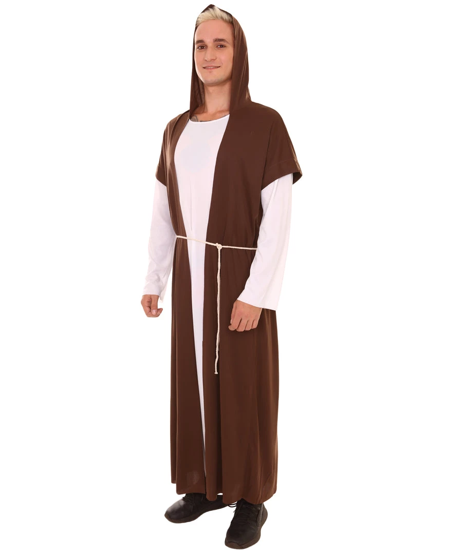HPO Adult Men's Joseph Religious Costume | Brown And White Cosplay Costume