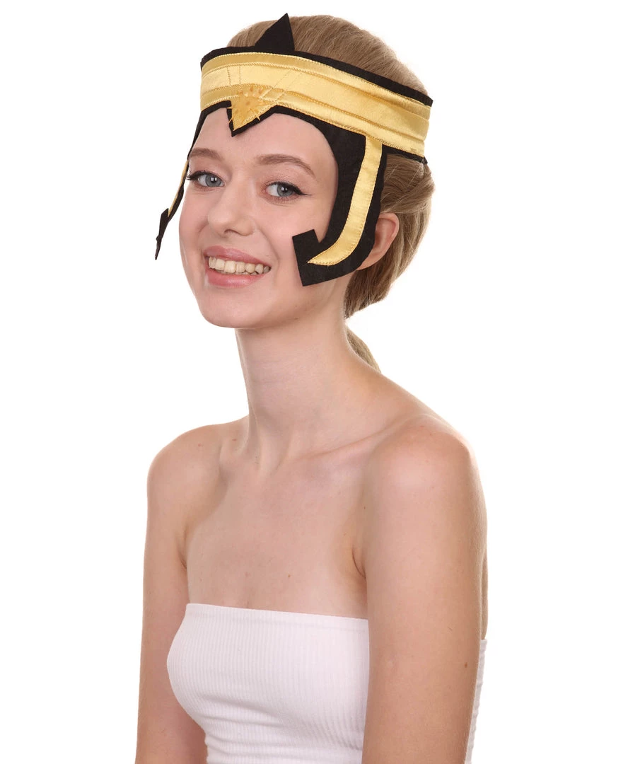 HPO Women's TV Movie Super Hero Wig | Dark Blonde Wigs | Premium Breathable Capless Cap