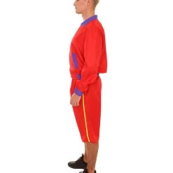 HPO Adult Men's Bay Watch Beach Lifeguard TV/Movie Costume | Red Cosplay Costume