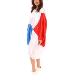 FLAGWIGS Adult Women's Celebratory Panamanian Flag Dress Sport Costume | Patriotic Cosplay Costume