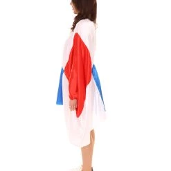 FLAGWIGS Adult Women's Celebratory Panamanian Flag Dress Sport Costume | Patriotic Cosplay Costume