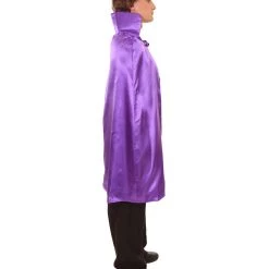 HPO Adult Men's Reversible Vampire Cape Costume | Multiple Color Options Halloween Costume