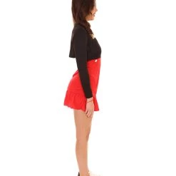 HPO Adult Women's Miss Mouse Cartoon Costume | Black And White Cosplay Costume