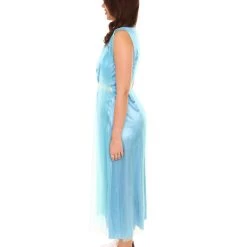 HPO Adult Women's Divine Goddess Costume | Blue Cosplay Costume