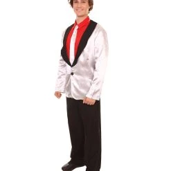 HPO Adult Men's Clown Suit Costume | Multi Color Cosplay Costume