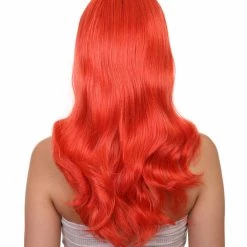 HPO Women's TV Movie Super Hero Wig | Red Wigs | Premium Breathable Capless Cap