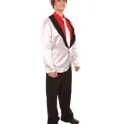 HPO Adult Men's Clown Suit Costume | Multi Color Cosplay Costume
