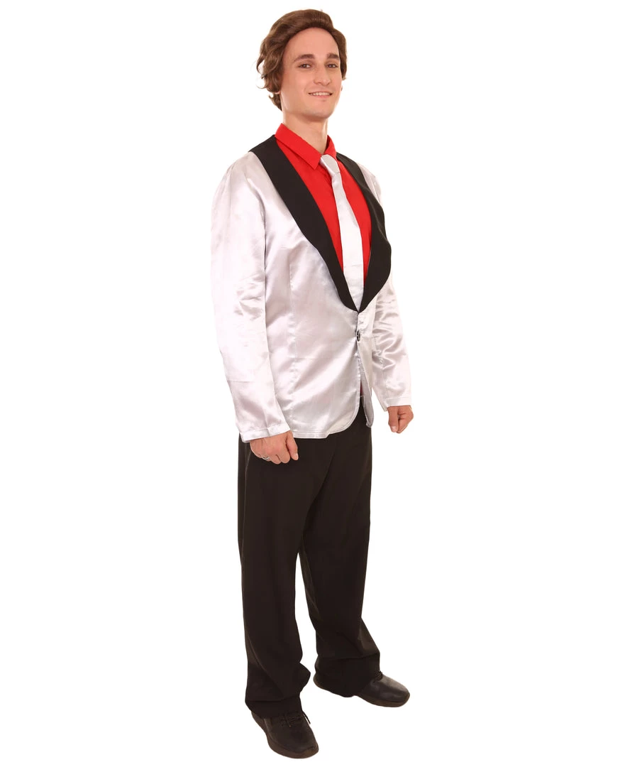 HPO Adult Men's Clown Suit Costume | Multi Color Cosplay Costume