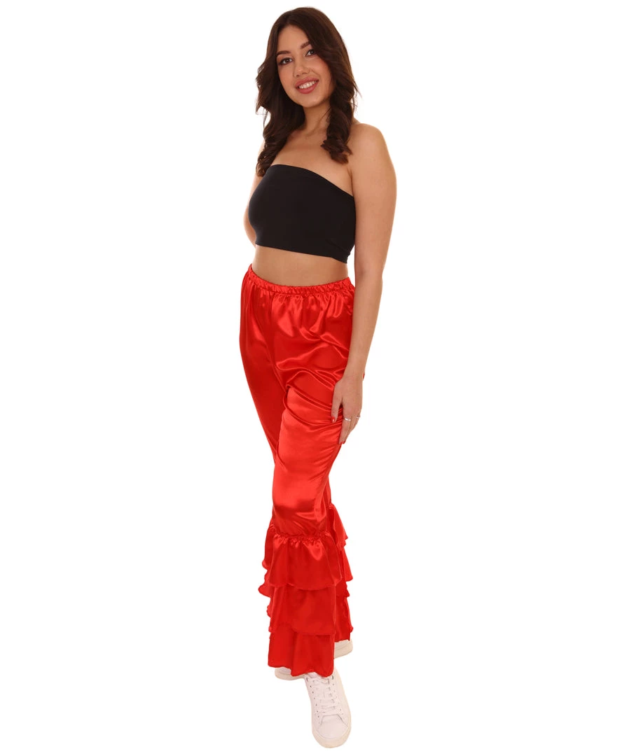 HPO Women’s Anime Cosplay Clown Juggler Costume | Red Color Women's