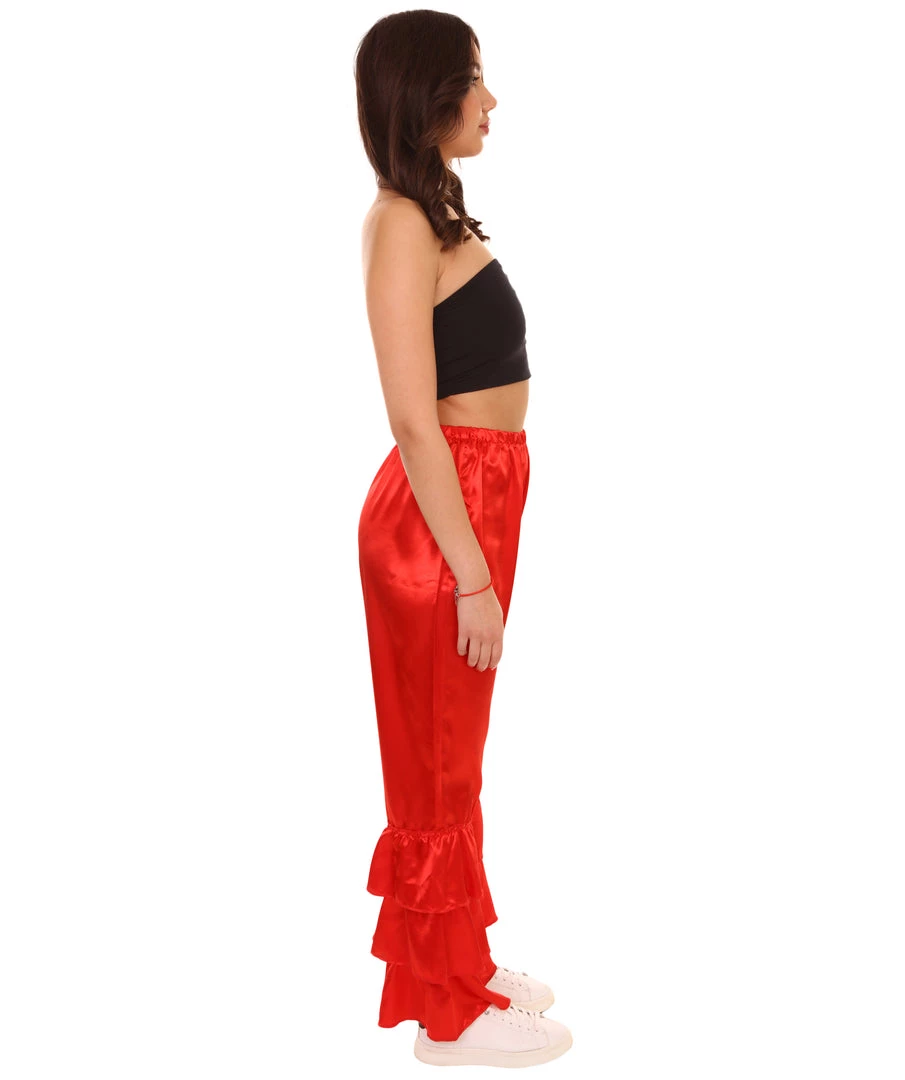 HPO Women’s Anime Cosplay Clown Juggler Costume | Red Color Women's