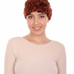 HPO Womens 50's Housewife Wig | Red TV/Movie Wigs