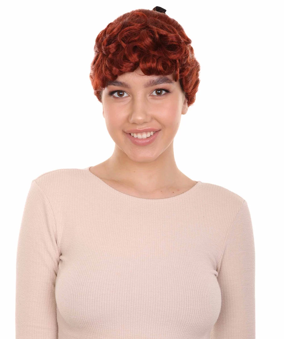 HPO Womens 50's Housewife Wig | Red TV/Movie Wigs