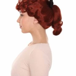 HPO Womens 50's Housewife Wig | Red TV/Movie Wigs