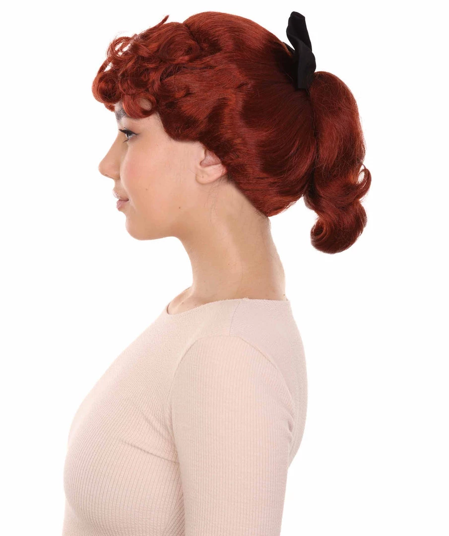 HPO Womens 50's Housewife Wig | Red TV/Movie Wigs
