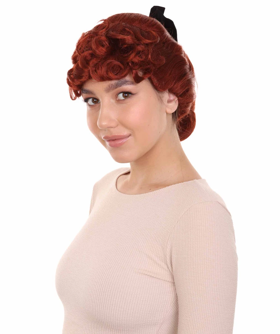 HPO Womens 50's Housewife Wig | Red TV/Movie Wigs