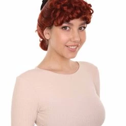 HPO Womens 50's Housewife Wig | Red TV/Movie Wigs