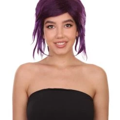 Adult Women's 11" Inch Medium Length Halloween Animated Shield Hero Ombre Costume Wig, Synthetic Soft Fiber Hair, Perfect For Your Next Conventiton And Group Anime Party! | HPO