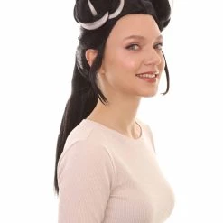HPO Women's Womens Singer Bun Wigs Collection | Eurovision Song Contest | Celebrity Wigs | Premium Breathable Capless Cap