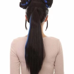 HPO Women's Womens Singer Bun Wigs Collection | Eurovision Song Contest | Celebrity Wigs | Premium Breathable Capless Cap