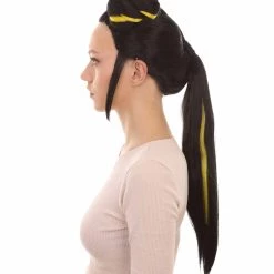 HPO Women's Womens Singer Bun Wigs Collection | Eurovision Song Contest | Celebrity Wigs | Premium Breathable Capless Cap