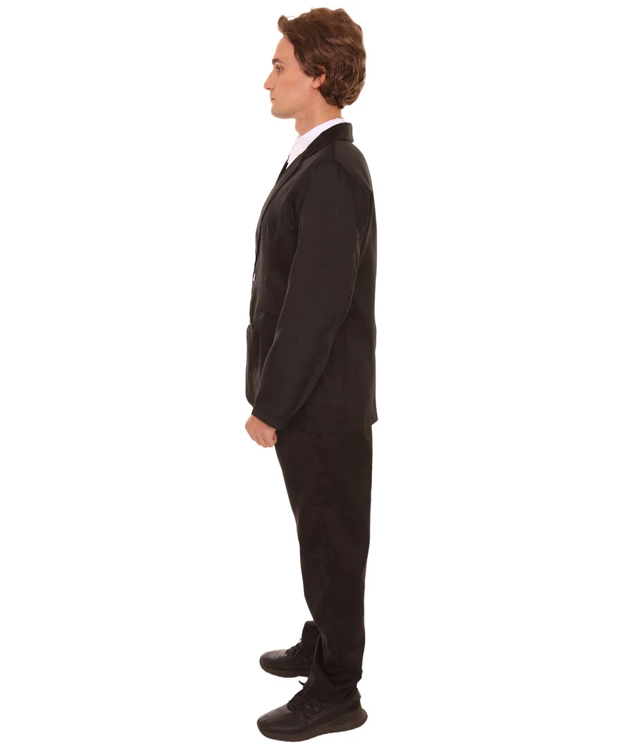 HPO Adult Men's Movie Costume | Black Cosplay Costume