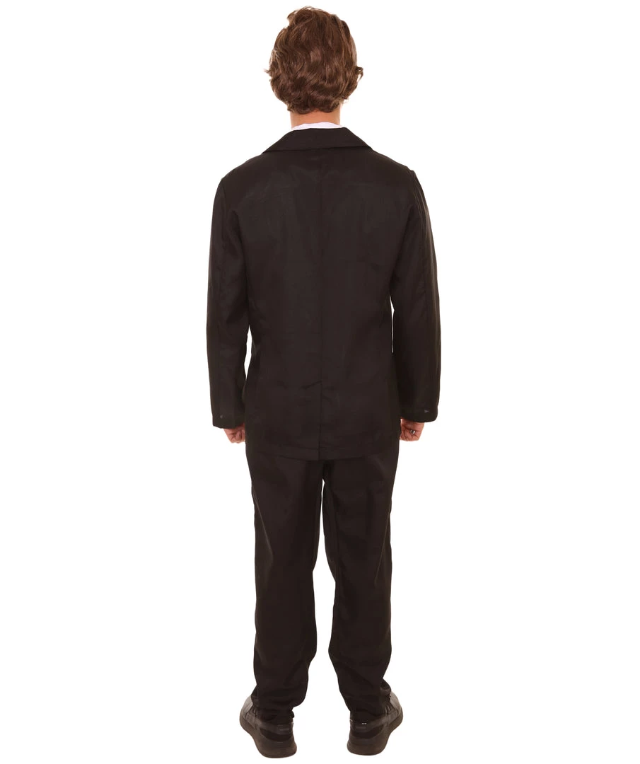 HPO Adult Men's Movie Costume | Black Cosplay Costume