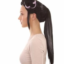 HPO Women's Womens Singer Bun Wigs Collection | Eurovision Song Contest | Celebrity Wigs | Premium Breathable Capless Cap