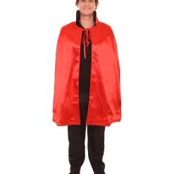 HPO Adult Men's Reversible Vampire Cape Costume | Multiple Color Options Halloween Costume
