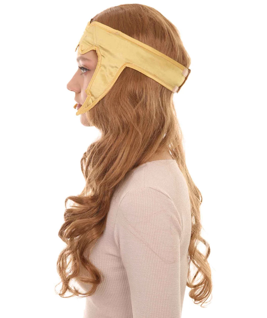 HPO Women's TV Movie Character Wig | Honey Blonde Wigs | Premium Breathable Capless Cap