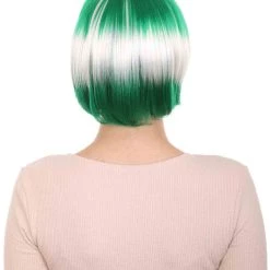 FLAGWIGS Women Patriotic Saudi Arabia Flag Bob Wig | Premium Breathable Capless Cap Women's