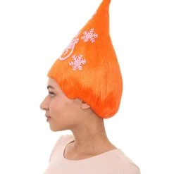 HPO Orange Christmas Tree Unisex Wig | Mary Christmas Wig | Premium Breathable Capless Cap Women's
