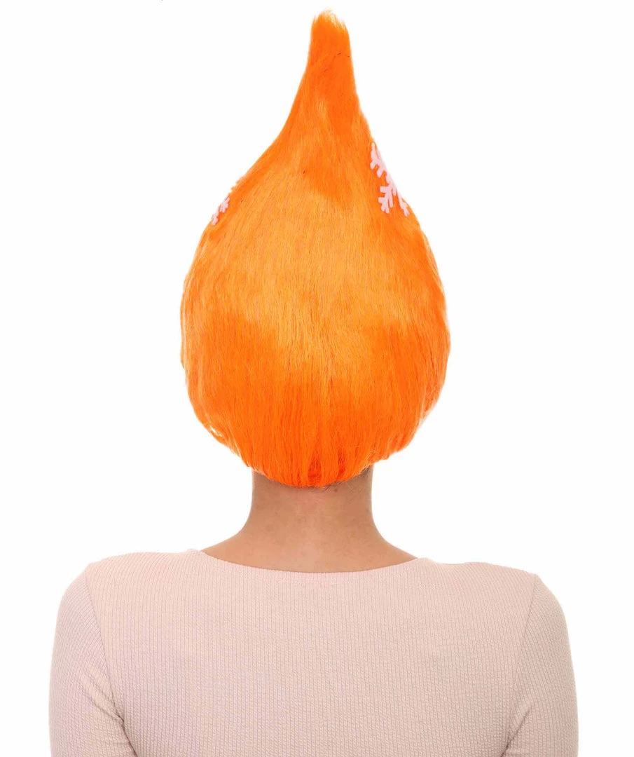HPO Orange Christmas Tree Unisex Wig | Mary Christmas Wig | Premium Breathable Capless Cap Women's