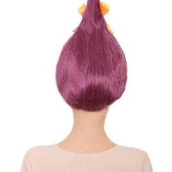 HPO Purple Christmas Tree Unisex Wig | Mary Christmas Wig | Premium Breathable Capless Cap Women's