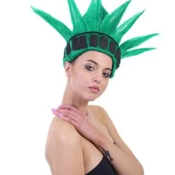 HPO The Statue Of Liberty Wigs | Women's Sports Wigs | Premium Breathable Capless Cap