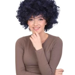 HPO Unisex Afro Wig | Party Event Ready Cosplay Multiple Color Options Halloween Wig Women's