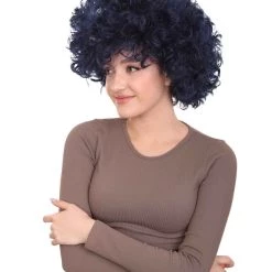 HPO Unisex Afro Wig | Party Event Ready Cosplay Multiple Color Options Halloween Wig Women's