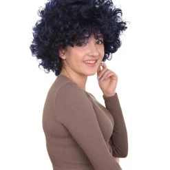 HPO Unisex Afro Wig | Party Event Ready Cosplay Multiple Color Options Halloween Wig Women's