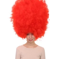 HPO Womens Super Size Jumbo Afro Wig Collections | Oversized Party Afro Wig