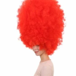 HPO Womens Super Size Jumbo Afro Wig Collections | Oversized Party Afro Wig